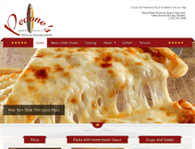 Tablet Screenshot of pedonespizza.com